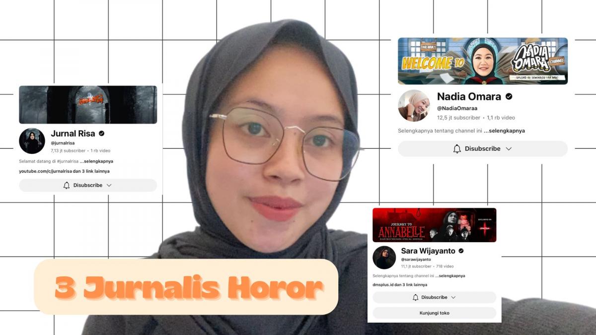 3 Jurnalis Horor di YouTube Indonesia-Berani Kamu Nonton Sendiri?