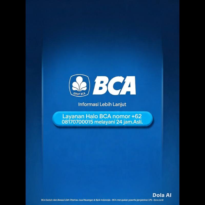 Apakah layanan Halo BCA 24 jam!