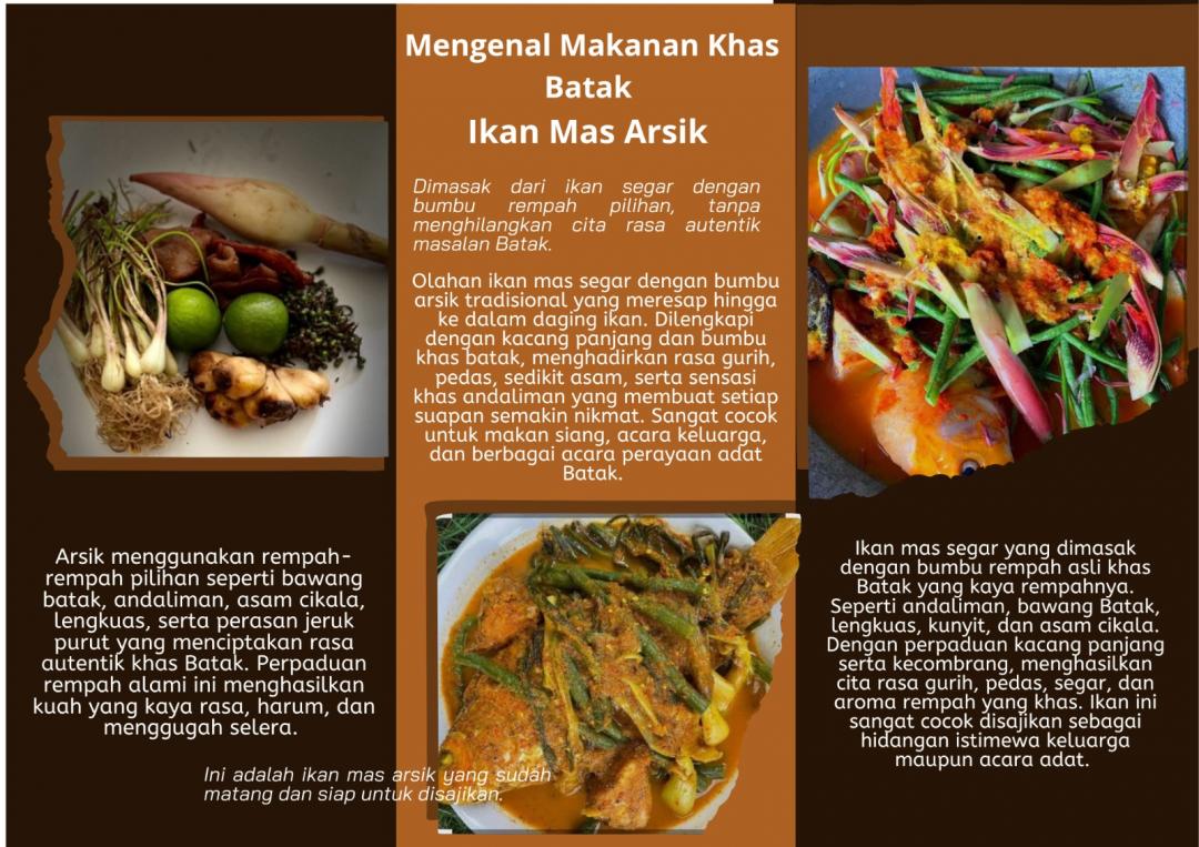 Arsik.. Ikan mas yang kaya dengan rempah-rempah pilihan     
