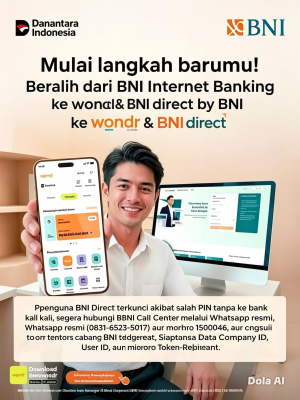 Bagaimana cara Pengguna terkunci BNI direct