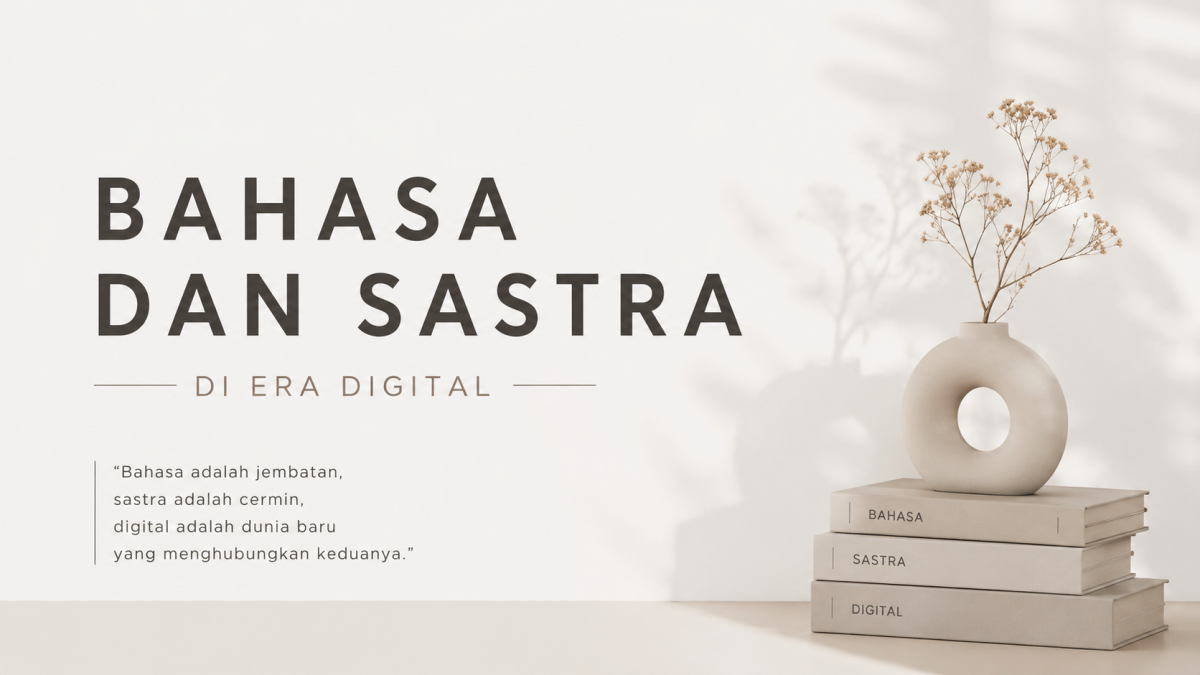 Bahasa dan Sastra di Era Digital