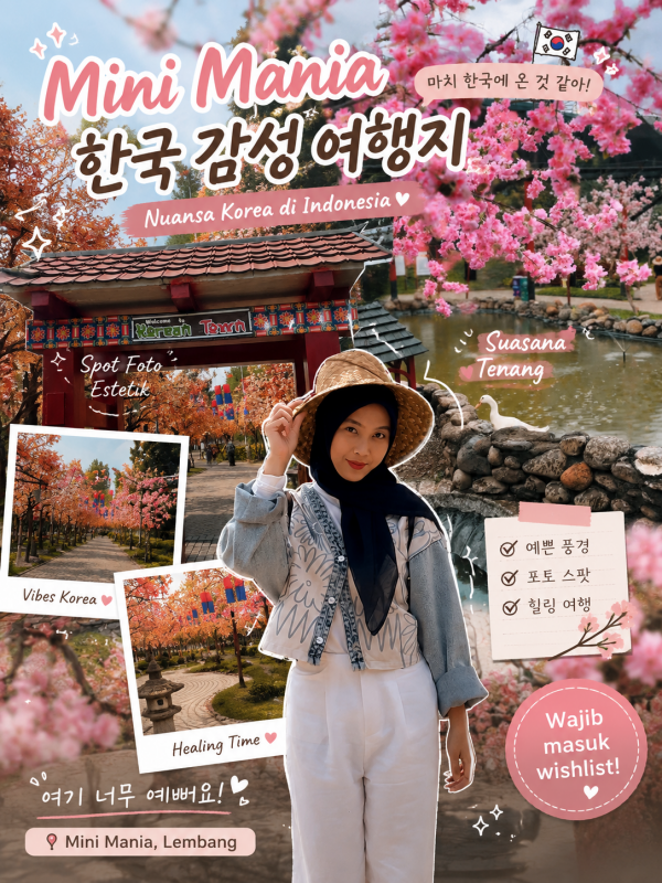 Bandung Rasa Korea? Jelajahi Mini Mania Lembang Bandung!