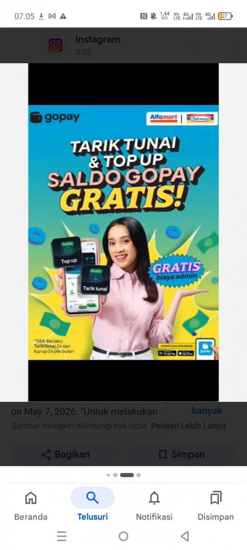 Berapa nomor CS GoPay?0816908410