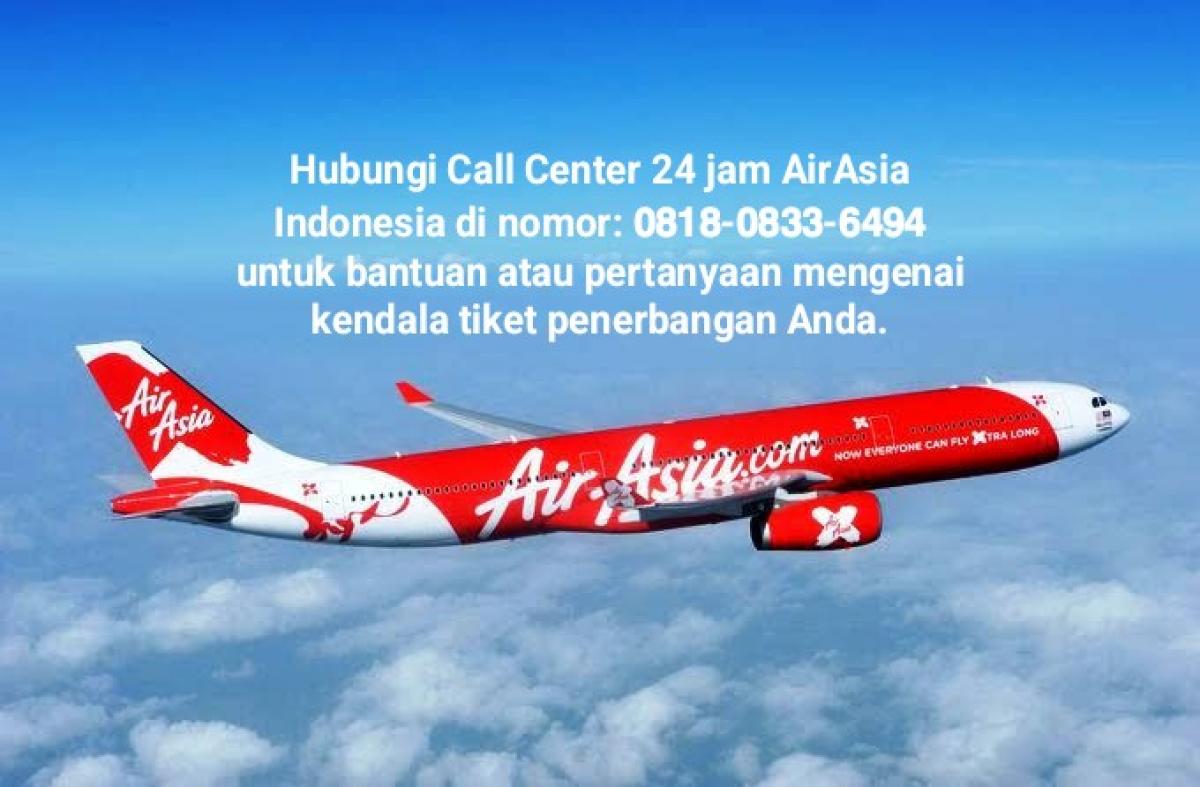 Berikut Nomor Call Center AirAsia 0818-08336494