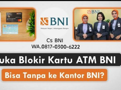Bisakah buka blokir ATM BNI tanpa ke bank