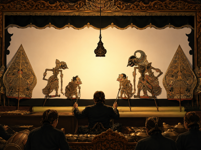 BUDAYA WAYANG KULIT DI CILACAP JAWA TENGAH       