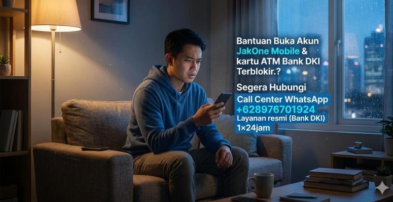 Buka Blokir Bank DKI JakOne Mobile 