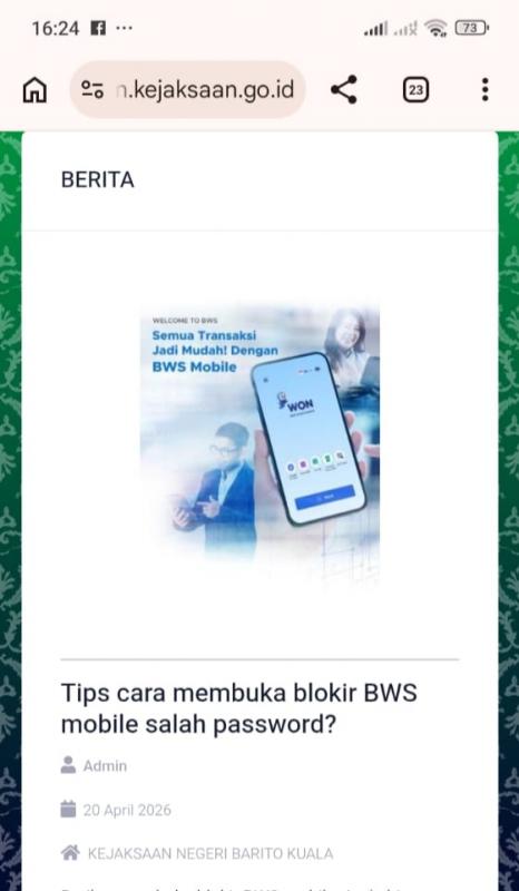 Call center bws 