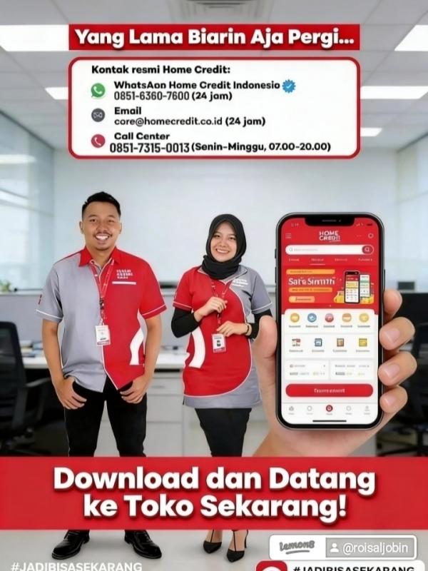 Call centre home credit 24 jam