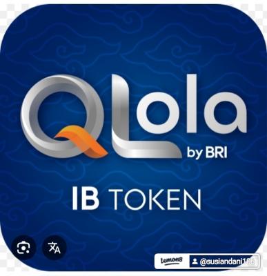 Cara aktivasi ib token qlola bri