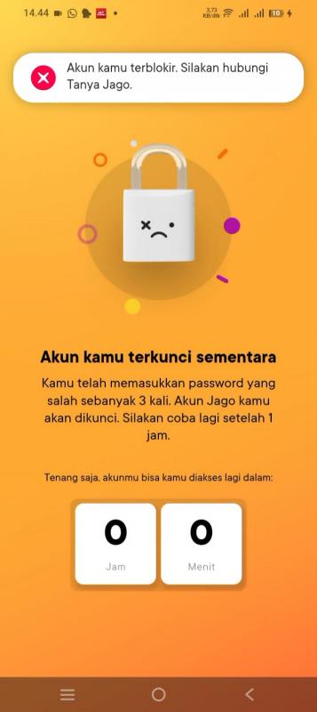 Cara buka blokir Bank jago