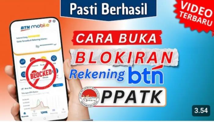Cara buka blokir btn mobile salah pin 3 kali