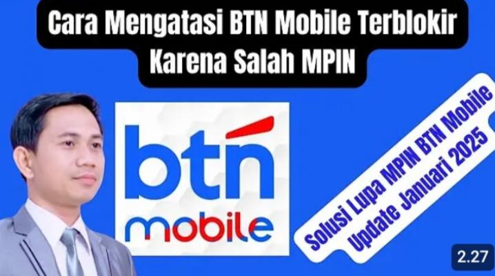 Cara buka blokir btn mobile salah sandi 3 kali