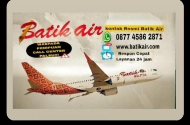 Cara koreksi Nama Tiket Batik Air 