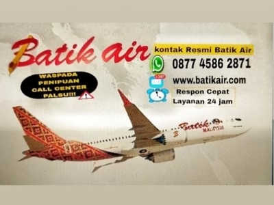Cara melakukan Reschedule Tiket Batik Air 