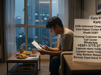 Cara Melunasi Cicilan kartu kredit UOB & Close?