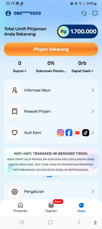 Cara Membatalakan Pinjaman Lumbung Dana 