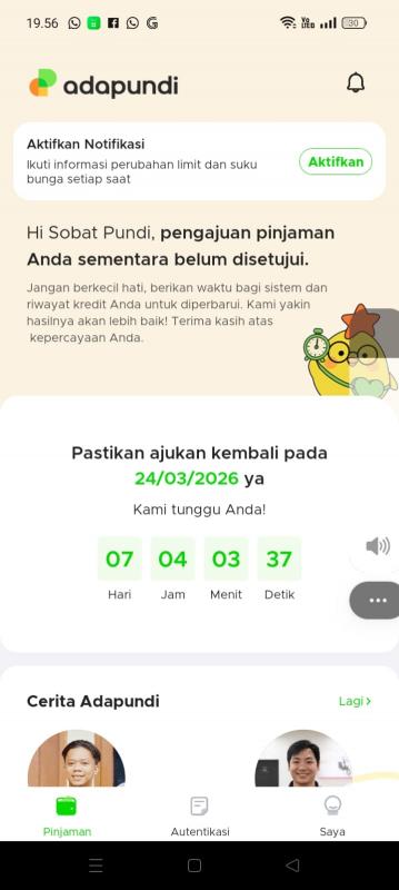 CARA MEMBATALKAN PINJAMAN ADAPUNDI 