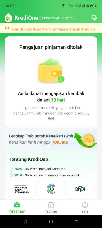 Cara membatalkan pinjaman kredione paling efekti