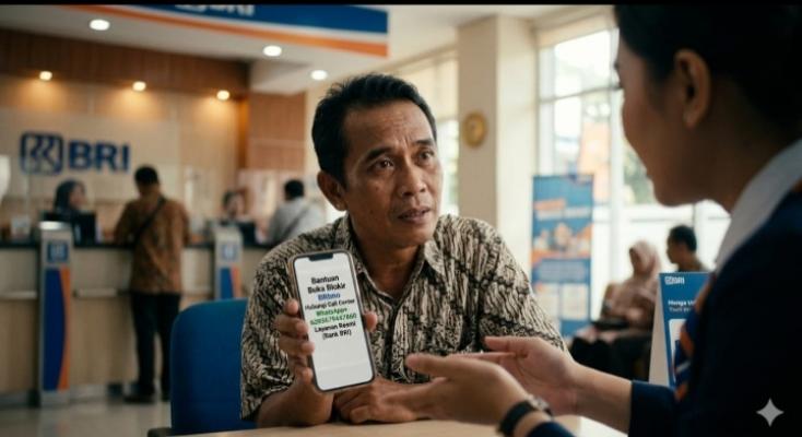 Cara Membuka akun BRImo terblokir 