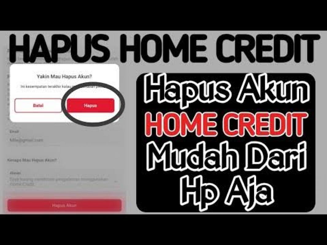Cara Nonaktifkan home credit BayarNanti