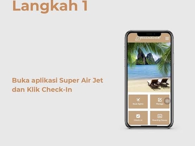 Cara reschedule tiket Super Air Jet? Hubungi CS Super Air Jet di 083125236458. 