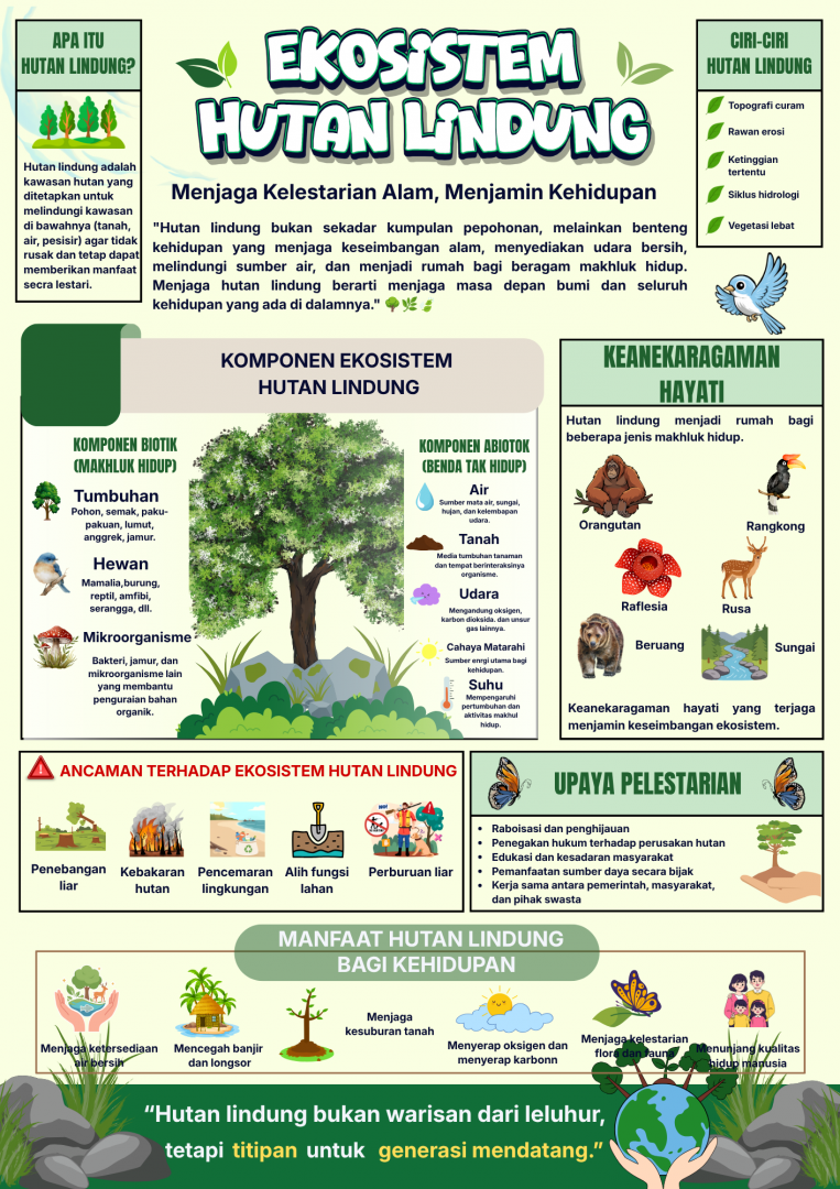 Ekosistem Hutan lindung