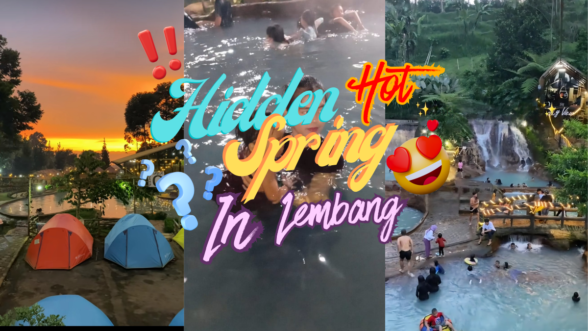 Kirain Cuma Curug Biasa... Ternyata Ada Pemandian Air Panas Murah di Lembang! ???