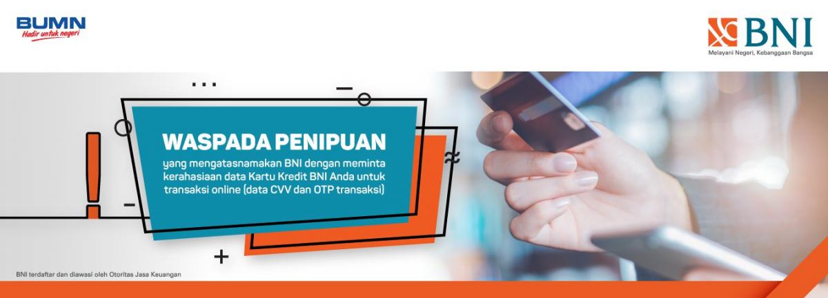 Layanan Buka Blokir Kartu Kredit BNI,Wonder ByBNI Sekarang Hadir Melalui WhatsApp