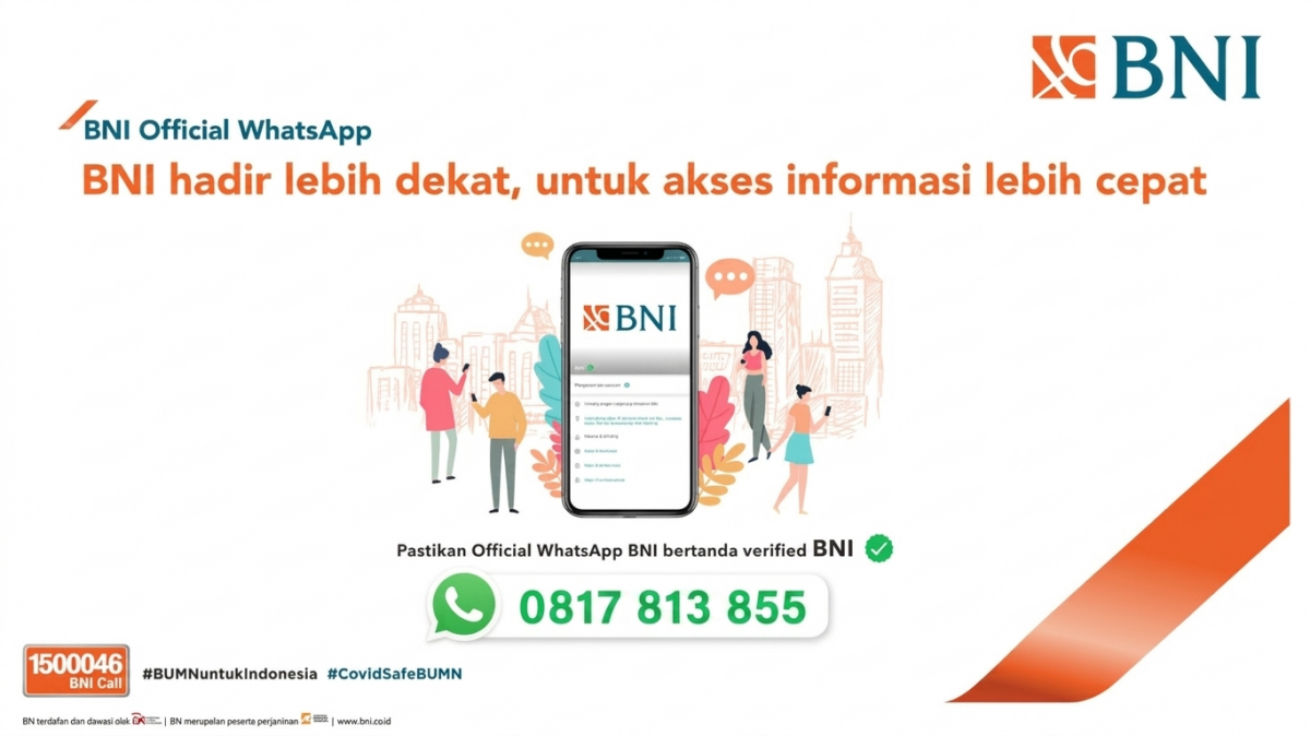 Layanan Buka Blokir Kartu Kredit BNI,Wonder ByBNI Sekarang Hadir Melalui WhatsApp