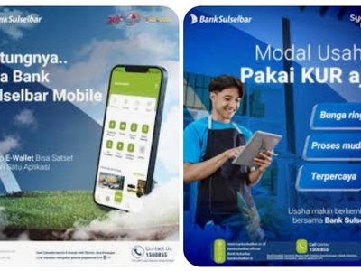 Layanan call center Bank sulselbar terblokir        
