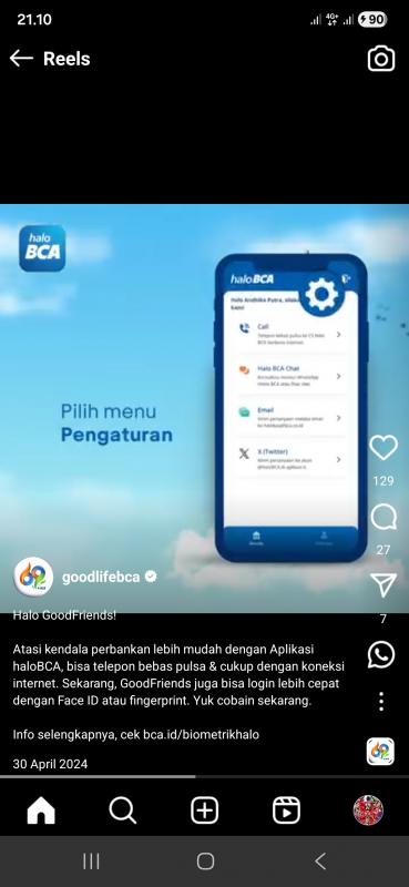 Layanan Call Centre Halo BCA aktif 24 jam silahkan Call Center Halo BCA