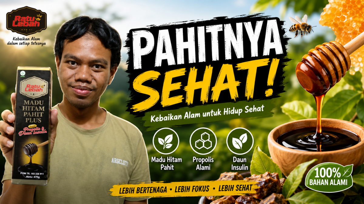 Mulai Hidup Sehat dari Alam ? | Iklan Ratu Lebah Madu Hitam Pahit