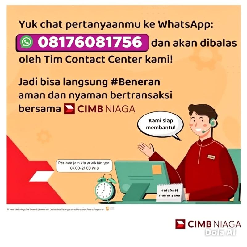 Nomor Layanan CIMB Niaga 24/7