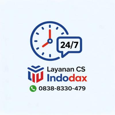 Nomor Whatspp Indodax adalah (0838) 8330 479
