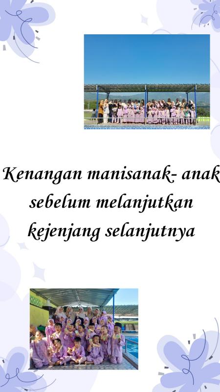 Perjalanan menuju perpisahan: momen indah anak RA