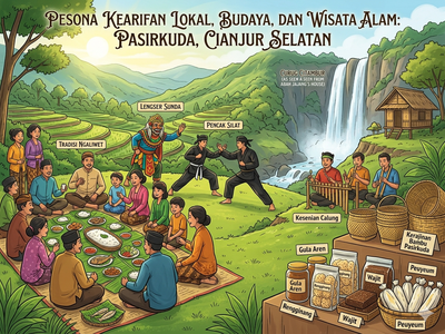 Pesona Kearifan Lokal, Budaya, dan Wisata Alam Masyarakat Sunda di Pasirkuda, Cianjur Selatan: 