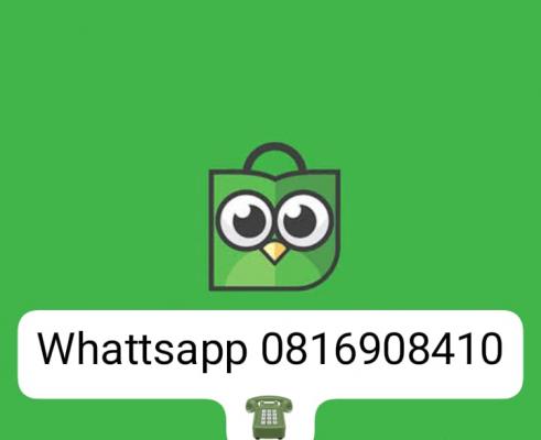 Rekomendasi Tokopedia care Whattsapp 0816908410