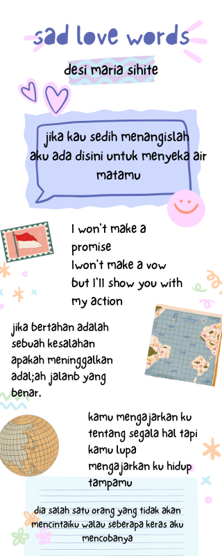 Sad Love Word