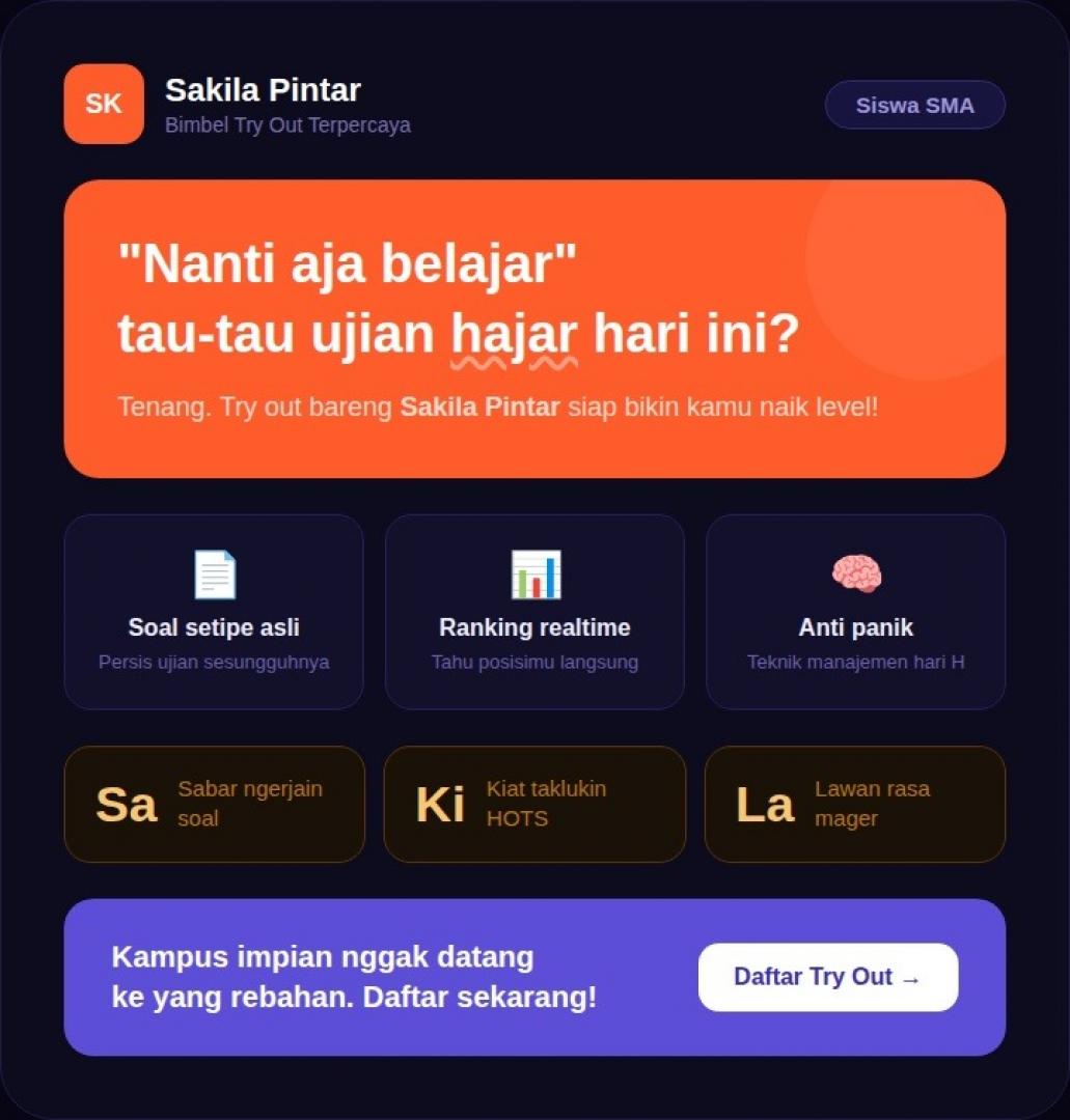Sakila pintar 