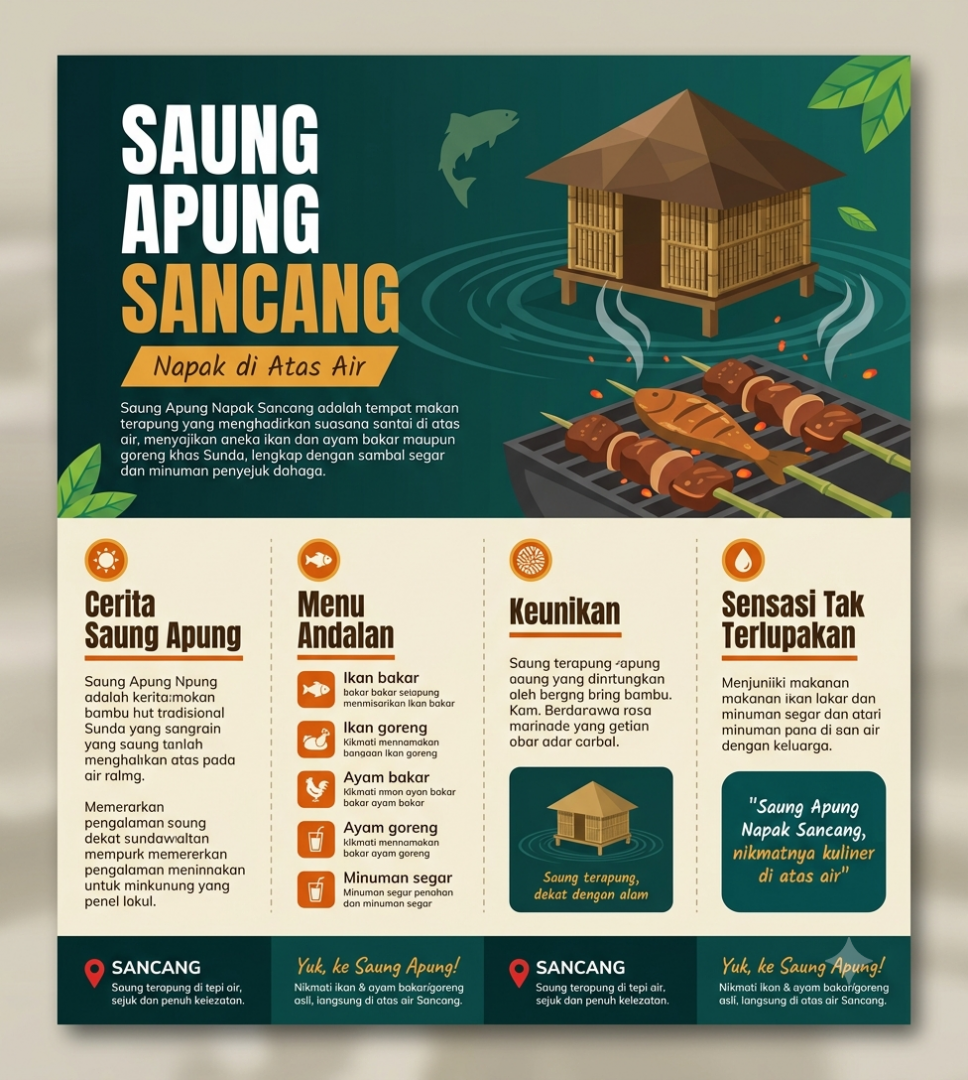 Saung Apung Napak Sancang 