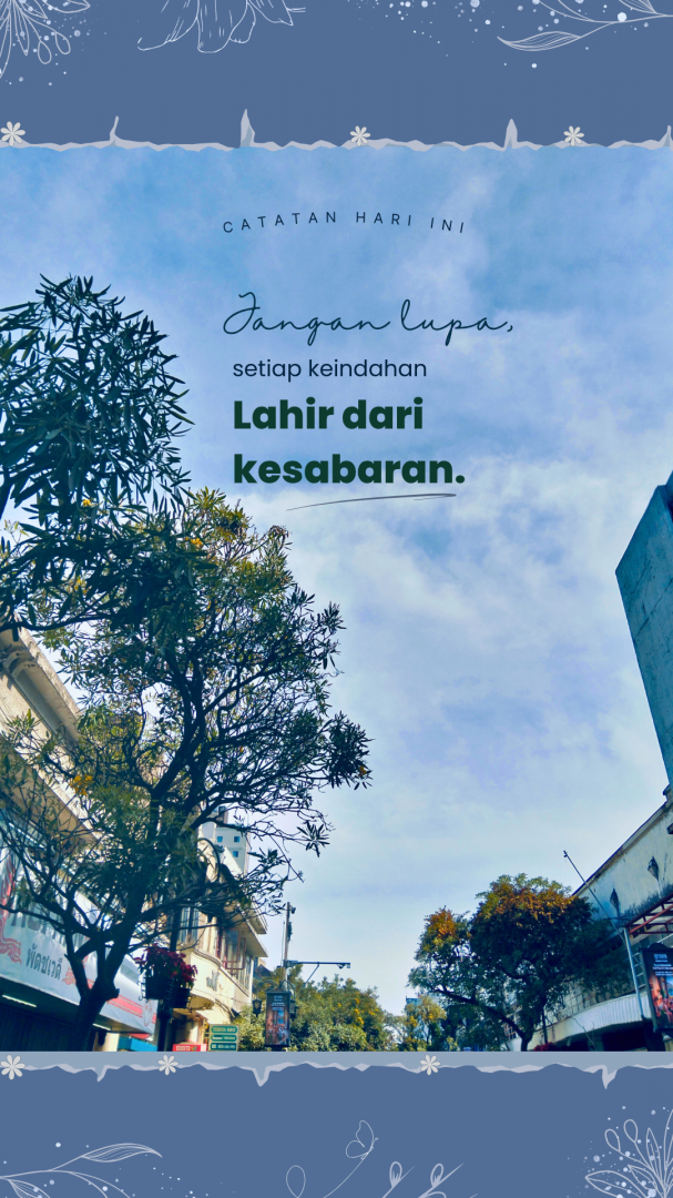 Secarik catatan hari ini         