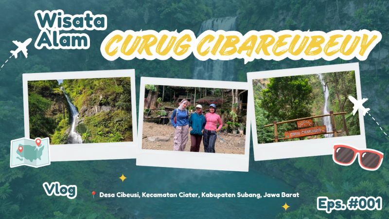 Seharian menjelajah curug, view-nya bikin takjub!