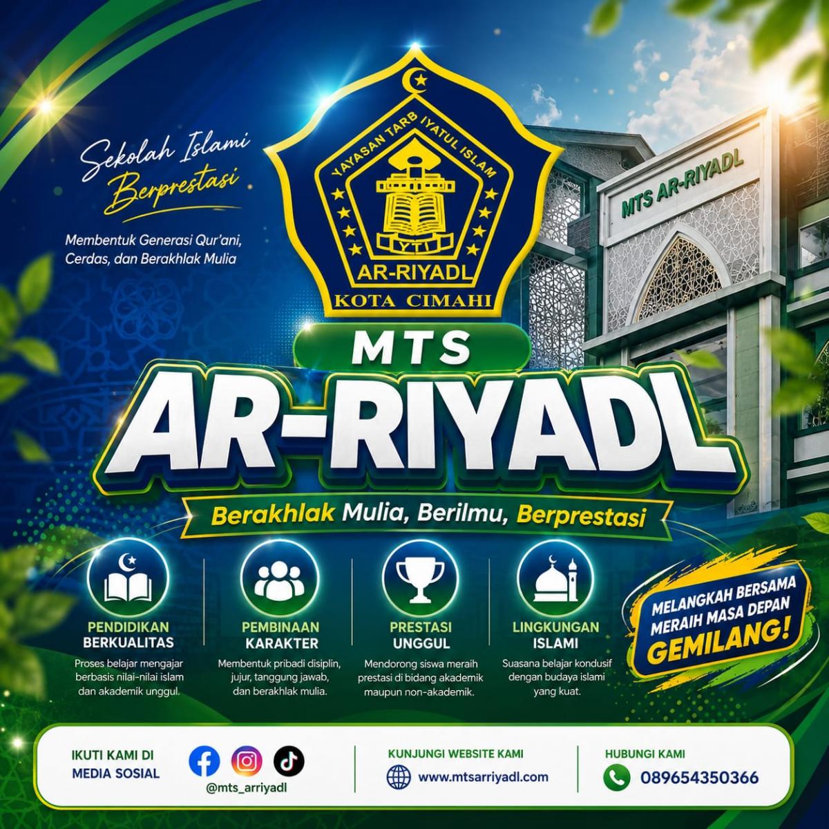 Small School, Big Future! Mengintip Keseruan Belajar dan Mengukir Prestasi di MTs Ar-Riyadl Cimahi