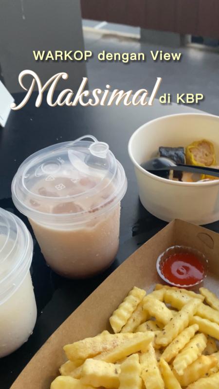 Spot enak buat nugas, sekalian healing liat pemandangan KBP yang adem?