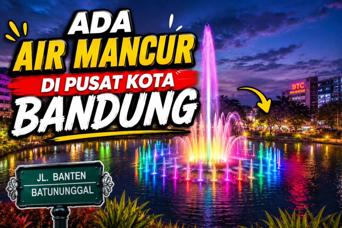 Taman kota Kiara Artha Park ,tempat hiburan yang ramah anak dan emak friendly yang ada di bandung