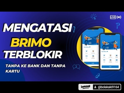 Tutorial cara Lupa pin BRImo  tanpa ke bank