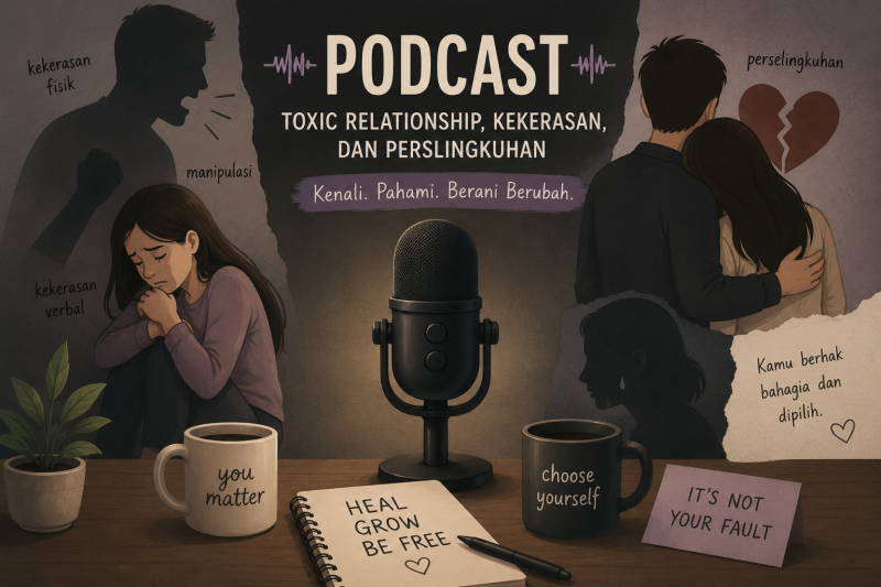 Kolaborasi podcast rela aditi bahari & nida nur auliya
