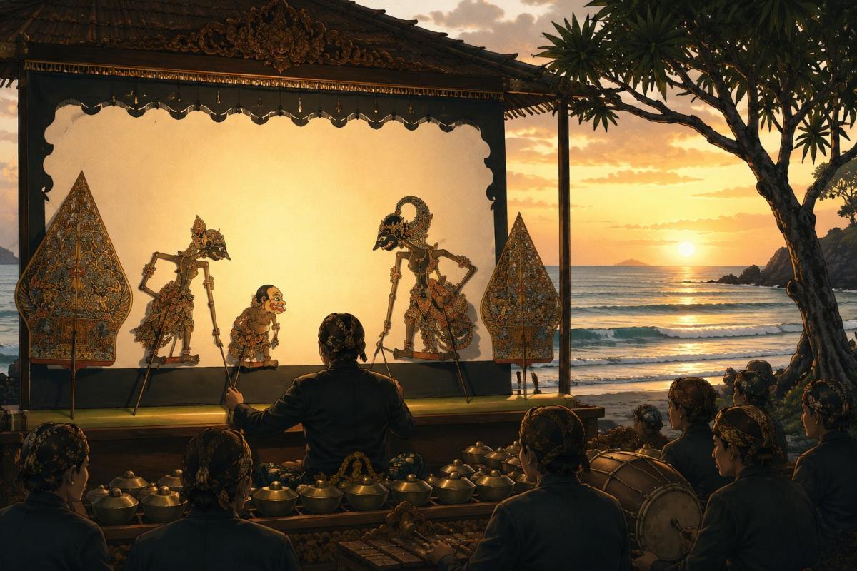 Wayang kulit di cilacap : ketika budaya dan tradisi tetap hidup di 