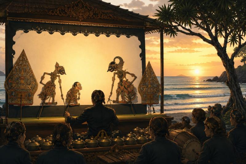 Wayang kulit di cilacap : ketika budaya dan tradisi tetap hidup di 
